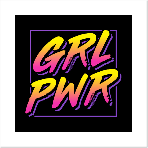 Girl Power Wall Art by brogressproject